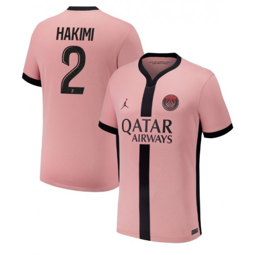 Pánský Fotbalový dres Paris Saint-Germain Achraf Hakimi #2 2024-25 Třetí Krátký Rukáv